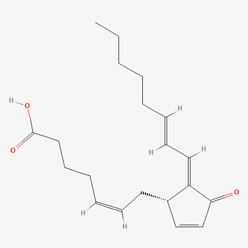 15-Deoxy-Δ12,14-prostaglandin J2 molecular structure