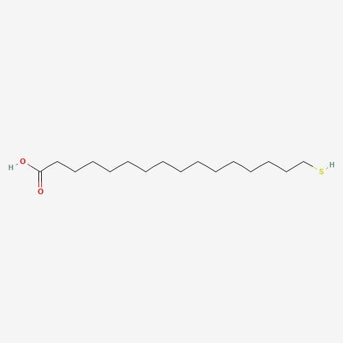 16-Mercaptohexadecanoic acid molecular structure