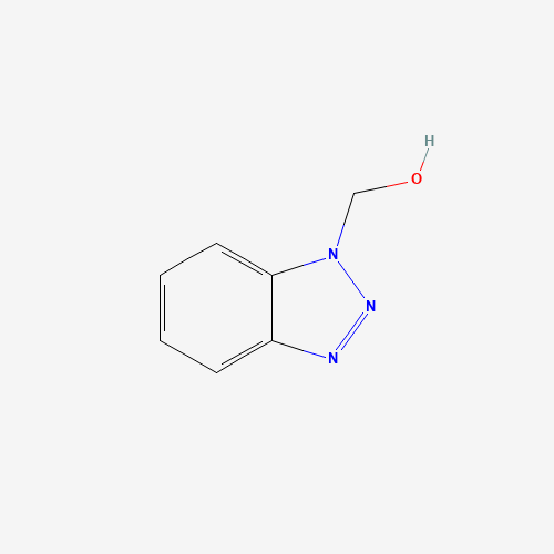 1H-Benzotriazole-1-methanol molecular structure