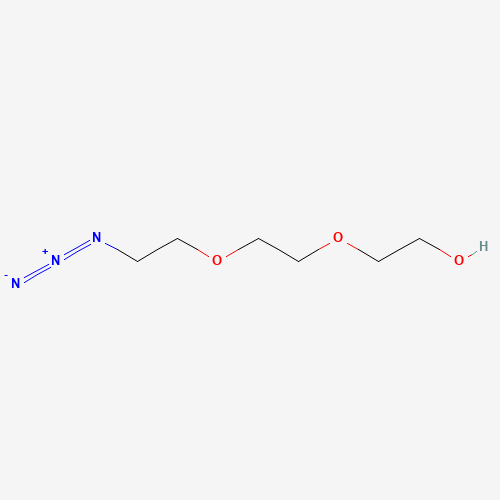 2-[2-(2-Azidoethoxy)ethoxy]ethanol solution molecular structure