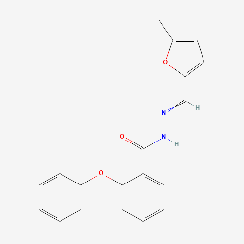 2-(2,4-Difluorophenyl)-5-(trifluoromethyl)pyridine molecular structure