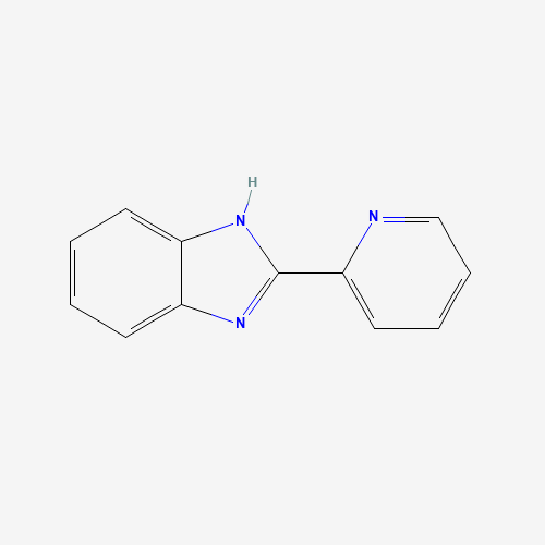 2-(2-Pyridyl)benzimidazole molecular structure