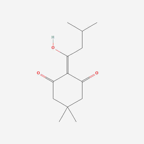 2-(3-Methylbutyryl)-5,5-dimethyl-1,3-cyclohexandione molecular structure