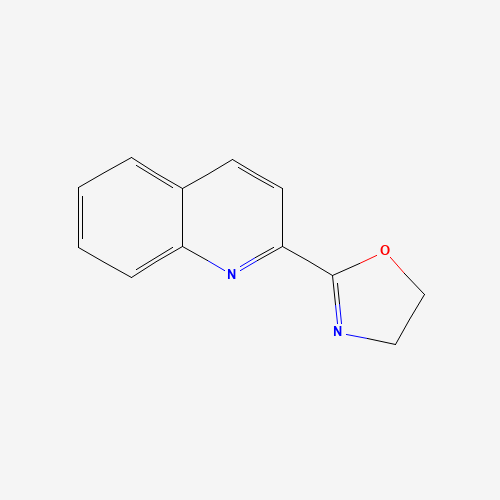 2-(4,5-Dihydro-2-oxazolyl)quinoline molecular structure