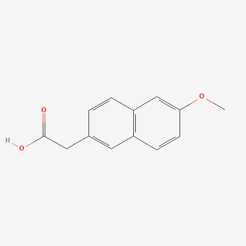 2-(6-Methoxynaphthalen-2-yl)acetic acid molecular structure