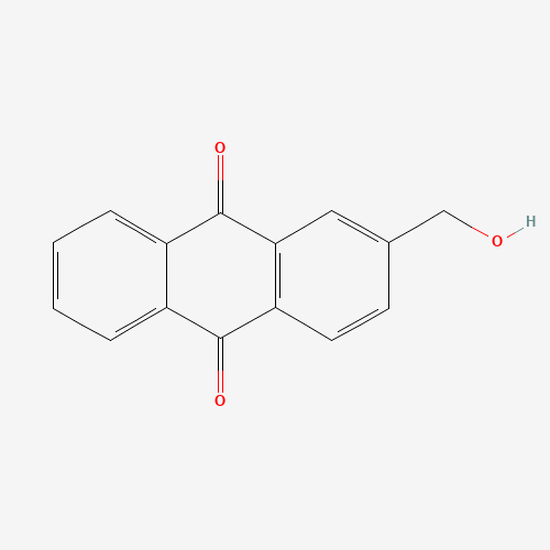 2-(Hydroxymethyl)anthraquinone molecular structure
