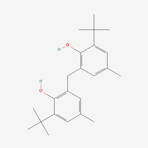 2,2′-Methylenebis(6-tert-butyl-4-methylphenol) molecular structure