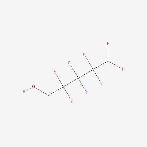 2,2,3,3,4,4,5,5-Octafluoro-1-pentanol molecular structure