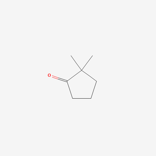 2,2-Dimethylcyclopentanone molecular structure