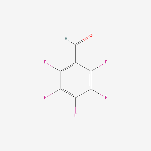 2,3,4,5,6-Pentafluorobenzaldehyde molecular structure