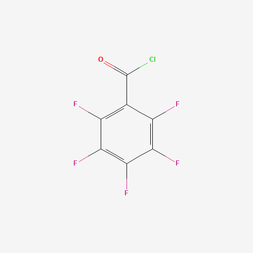 2,3,4,5,6-Pentafluorobenzoyl chloride molecular structure