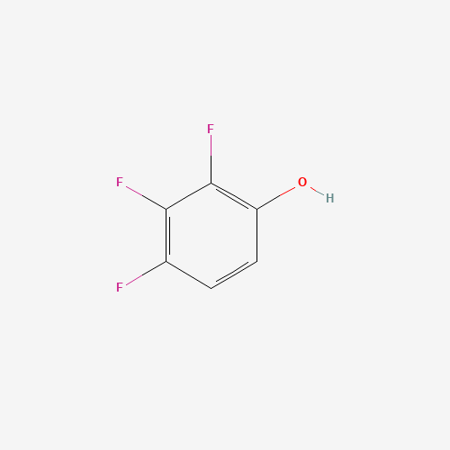2,3,4-Trifluorophenol molecular structure