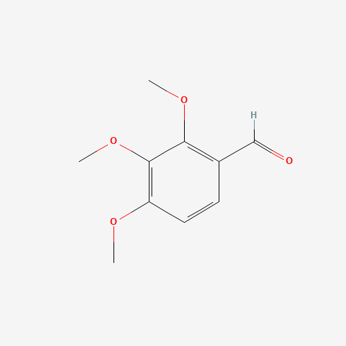 2,3,4-Trimethoxybenzaldehyde molecular structure