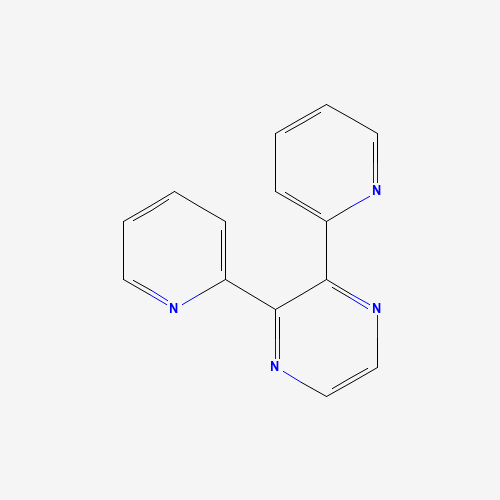 2,3-Bis(2-pyridyl)pyrazine molecular structure