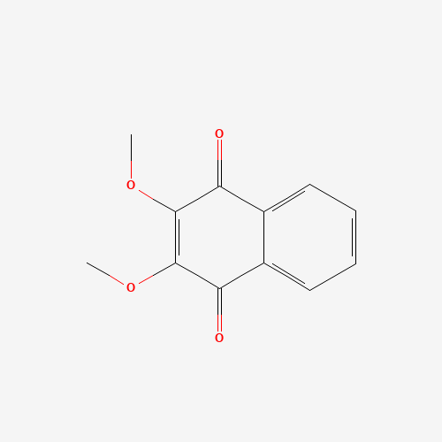 2,3-Dimethoxy-1,4-naphthoquinone molecular structure