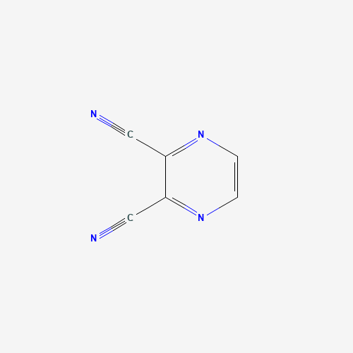 2,3-Pyrazinedicarbonitrile molecular structure
