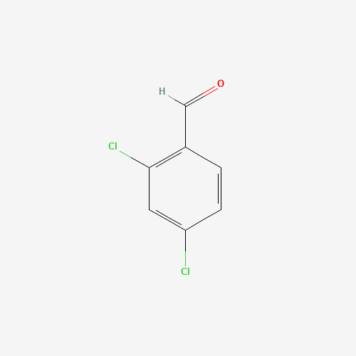 2,4-Dichlorobenzaldehyde molecular structure