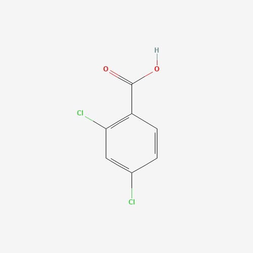 2,4-Dichlorobenzoic acid molecular structure