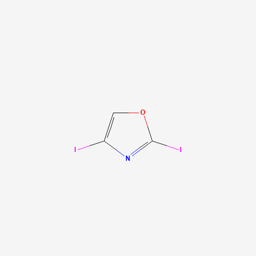 2,4-Diiodooxazole molecular structure