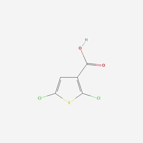 2,5-Dichlorothiophene-3-carboxylic acid molecular structure