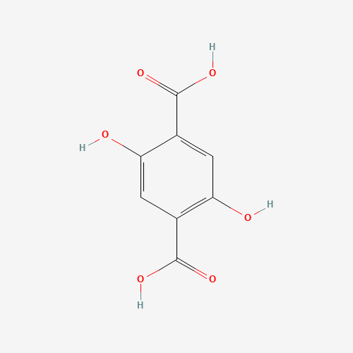 2,5-Dihydroxyterephthalic acid molecular structure