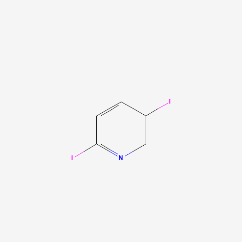 2,5-Diiodopyridine molecular structure