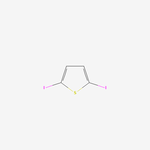 2,5-Diiodothiophene molecular structure