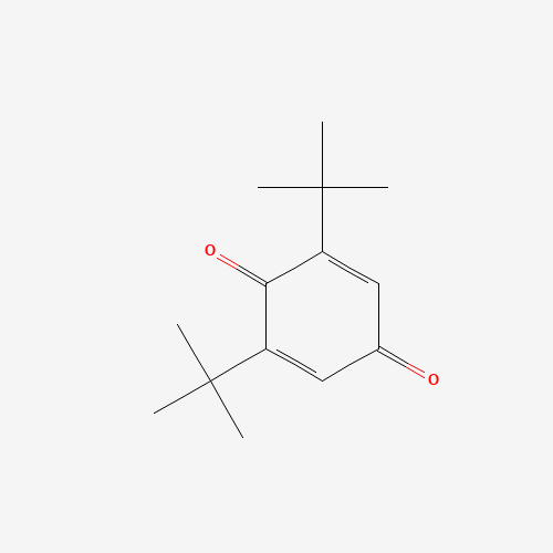 2,6-Di-tert-butyl-1,4-benzoquinone molecular structure