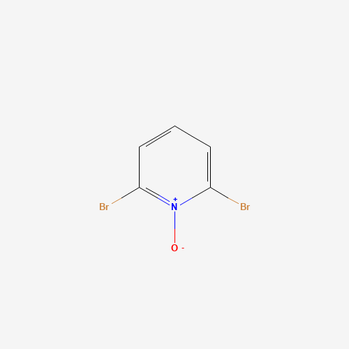 2,6-Dibromopyridine N-oxide molecular structure