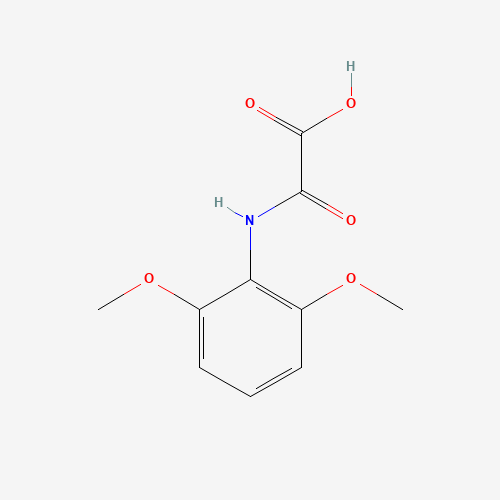 2,6-Dimethoxyanilino(oxo)acetic acid molecular structure