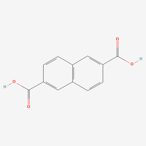 2,6-Naphthalenedicarboxylic acid molecular structure
