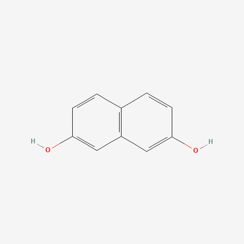 2,7-Dihydroxynaphthalene molecular structure