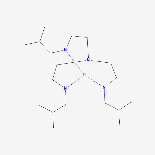 2,8,9-Triisobutyl-2,5,8,9-tetraaza-1-phosphabicyclo[3.3.3]undecane molecular structure