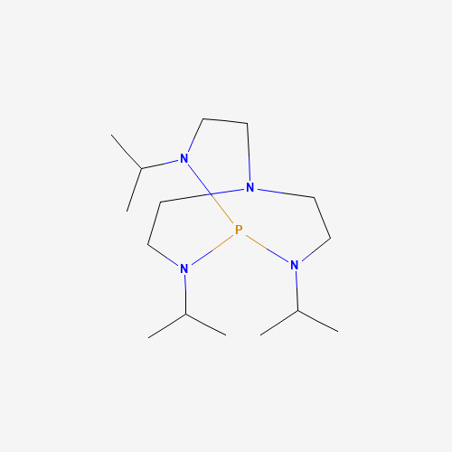 2,8,9-Triisopropyl-2,5,8,9-tetraaza-1-phosphabicyclo[3,3,3]undecane molecular structure