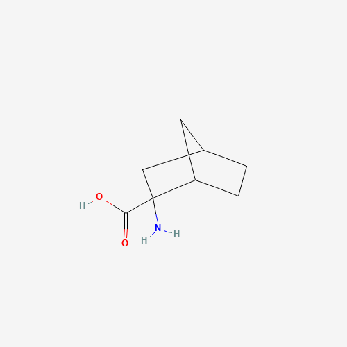 2-Amino-2-norbornanecarboxylic acid molecular structure