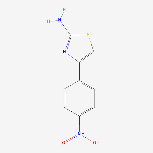 2-Amino-4-(4-nitrophenyl)thiazole molecular structure