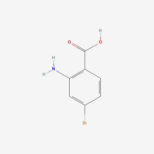 2-Amino-4-bromobenzoic acid molecular structure
