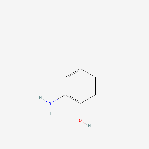 2-Amino-4-tert-butylphenol molecular structure