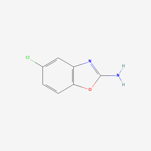 2-Amino-5-chlorobenzoxazole molecular structure