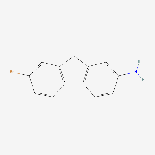2-Amino-7-bromofluorene molecular structure