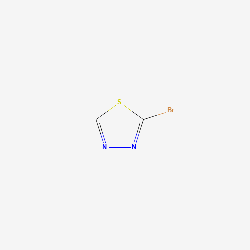 2-Bromo-1,3,4-thiadiazole molecular structure