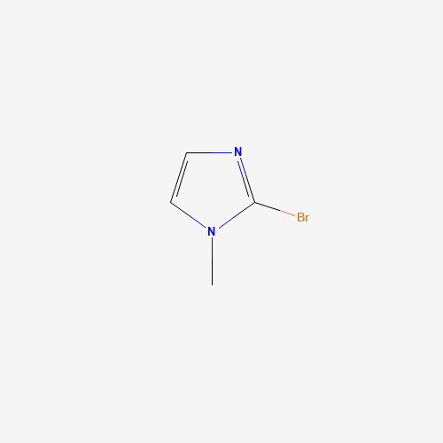 2-Bromo-1-methyl-1H-imidazole molecular structure