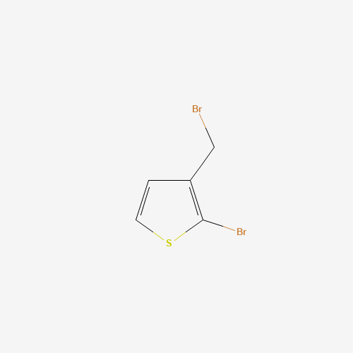 2-Bromo-3-(bromomethyl)thiophene molecular structure