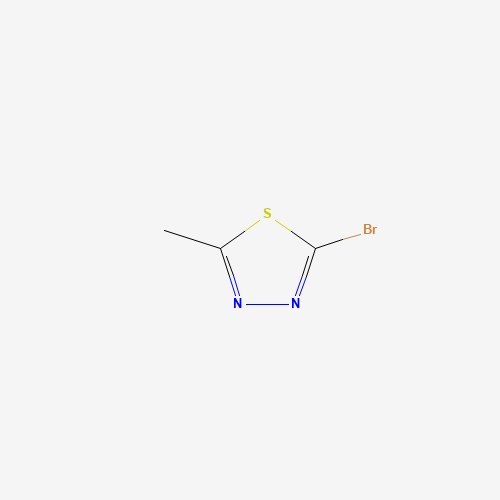 2-Bromo-5-methyl-1,3,4-thiadiazole molecular structure