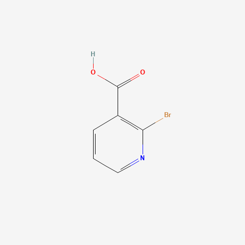 2-Bromopyridine-3-carboxylic acid molecular structure