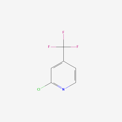 2-Chloro-4-(trifluoromethyl)pyridine molecular structure
