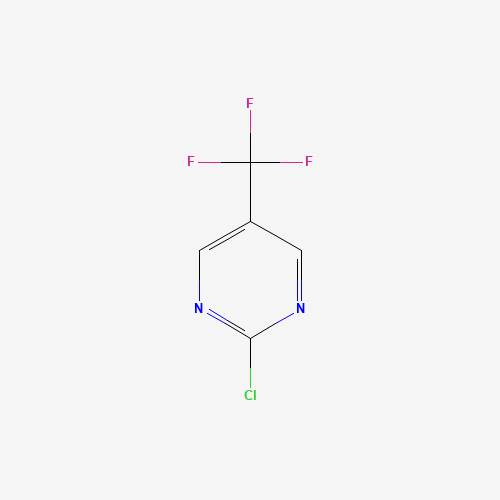 2-Chloro-5-(trifluoromethyl)pyrimidine molecular structure