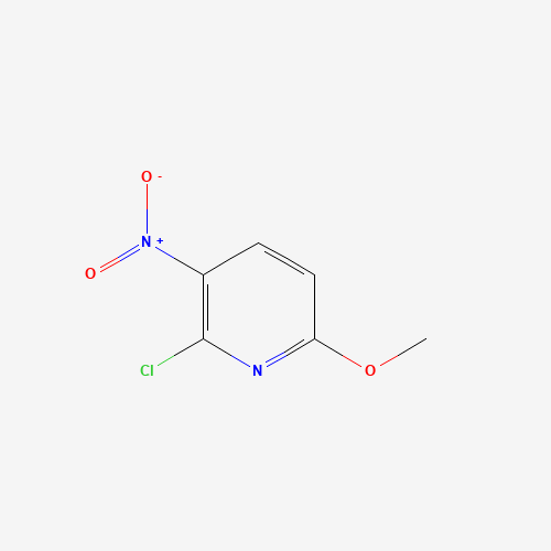 2-Chloro-6-methoxy-3-nitropyridine molecular structure