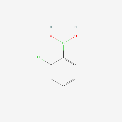 2-Chlorophenylboronic acid molecular structure