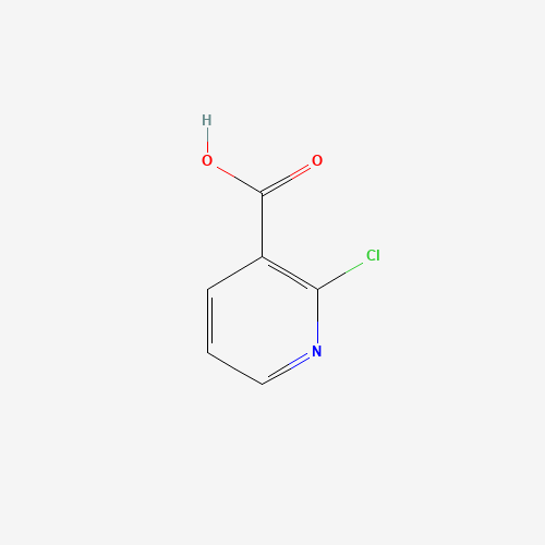 2-Chloropyridine-3-carboxylic acid molecular structure